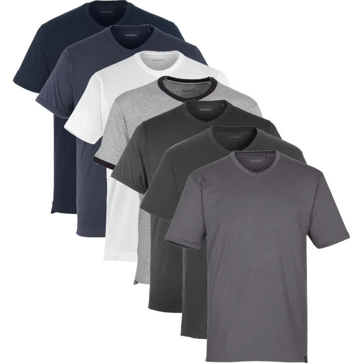 Mascot 50415-250 Crossover Algoso T-shirt grå-meleret M