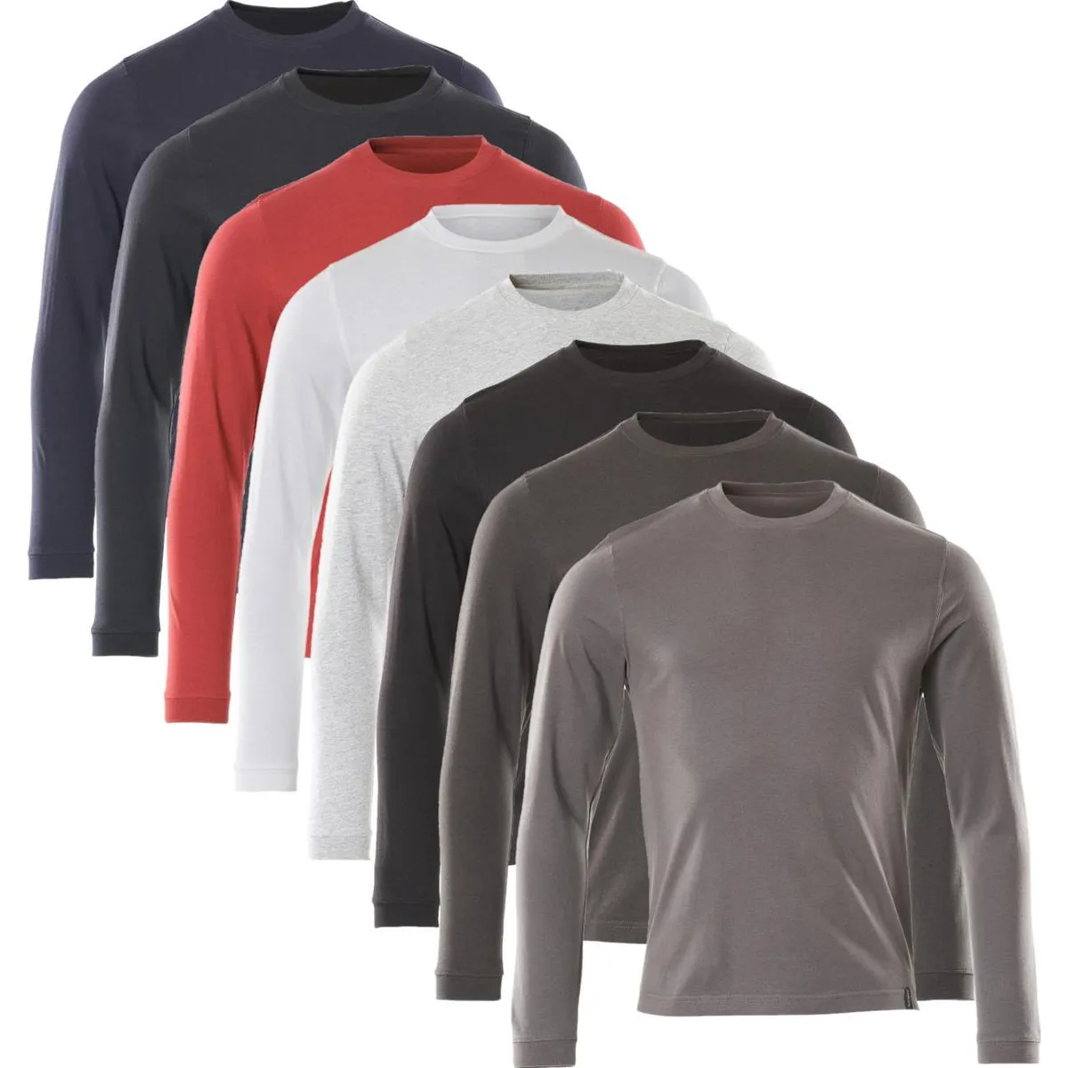 Mascot 50548-250 Crossover Albi T-shirt, langærmet sort M