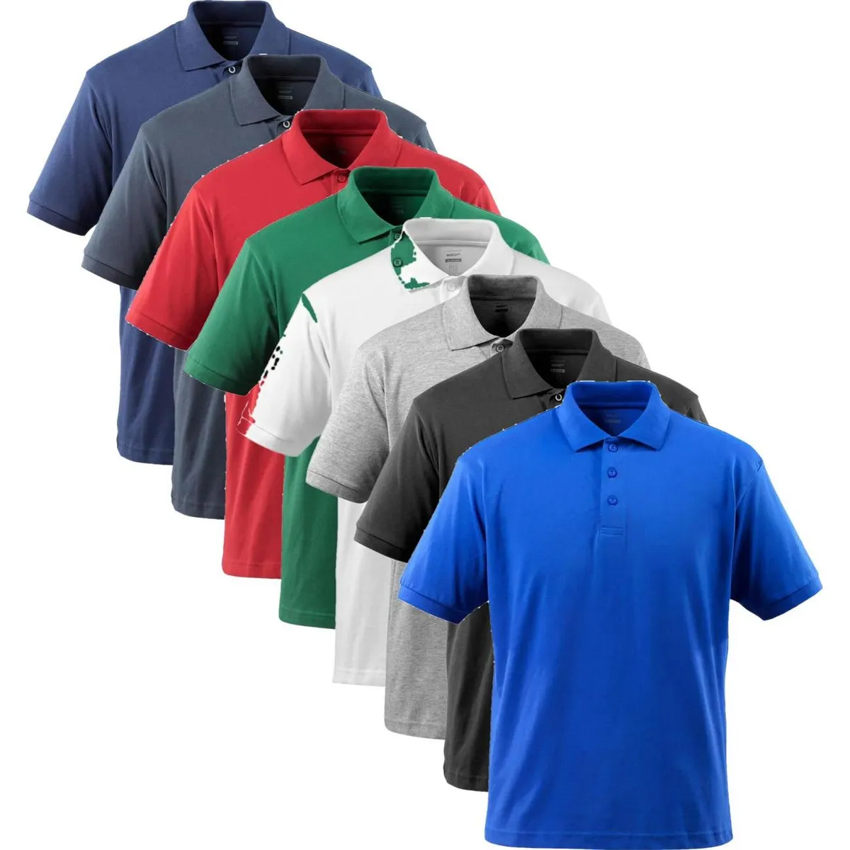 Mascot 51587-969 Crossover Bandol Poloshirt mosgrøn XL