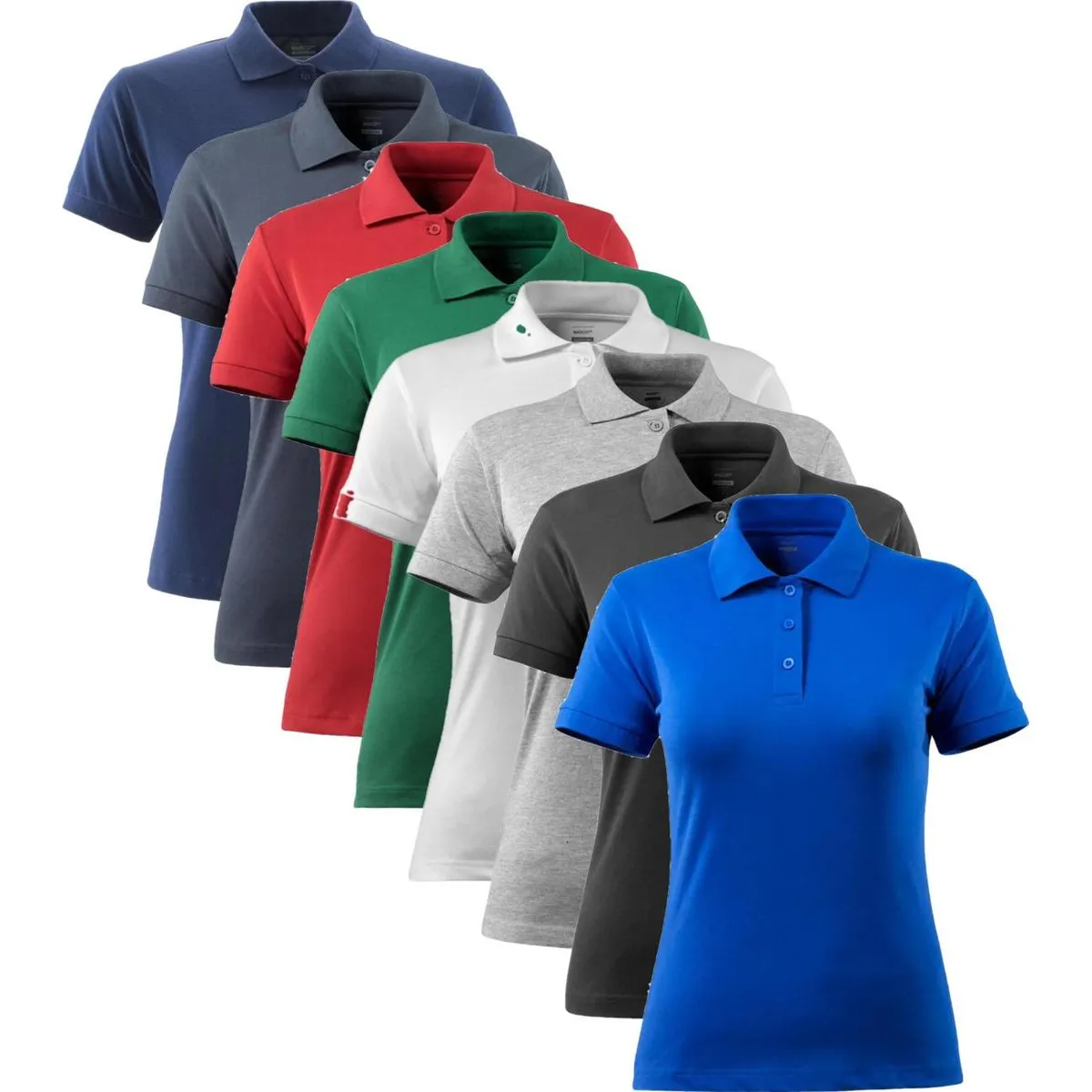 Mascot 51588-969 Crossover Grasse Poloshirt mosgrøn L