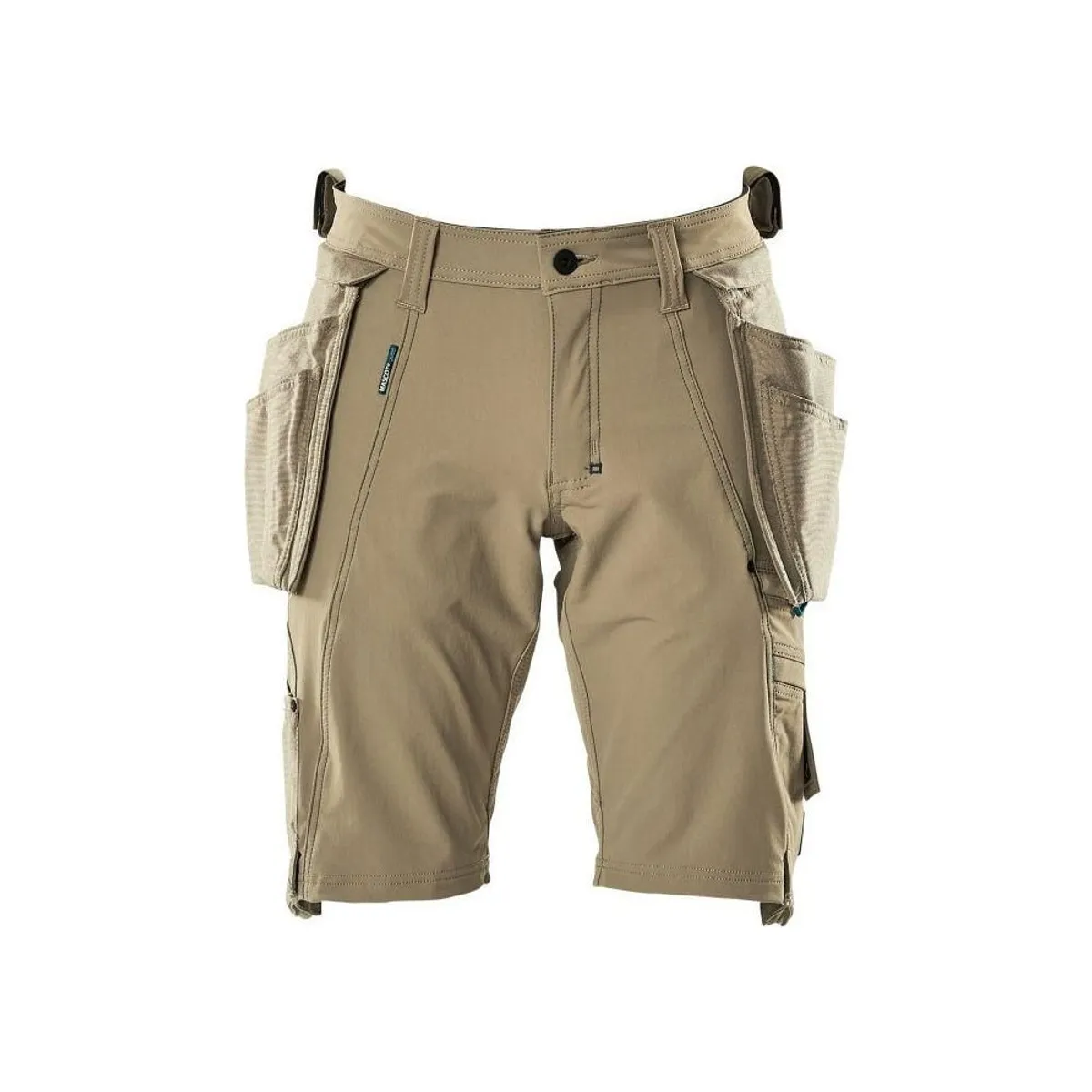 Mascot® Advanced Shorts, aftagelige hængelommer, Stretch, lys kaki 17149-311