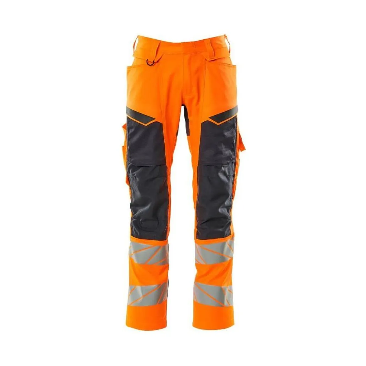 Mascot®Accelerate Safe Arbejdsbukser med knælommer 19579-236-14010 hi-vis orange/mørk marine