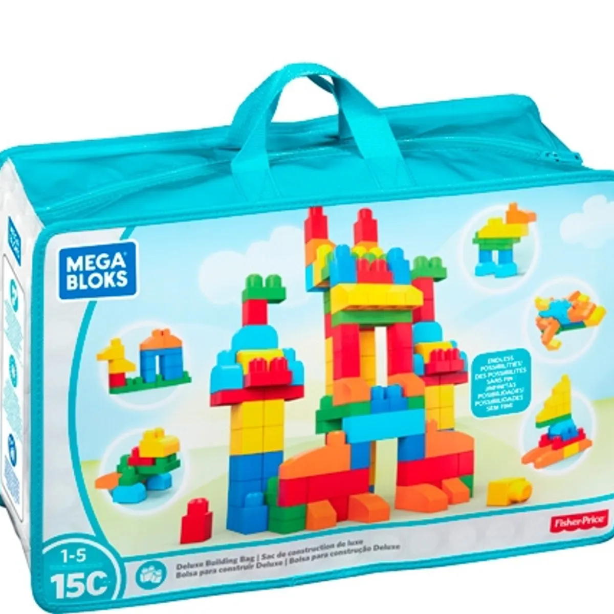 Mega Bloks Deluxe Sæt 150 stk