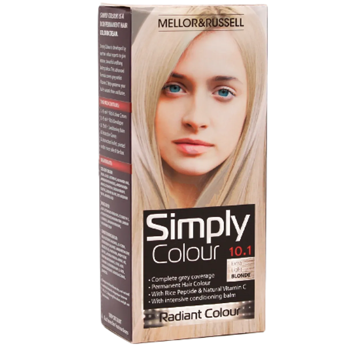 Mellor & Russell Simply Colour Hårfarve - 10.1 Extra Light Blonde