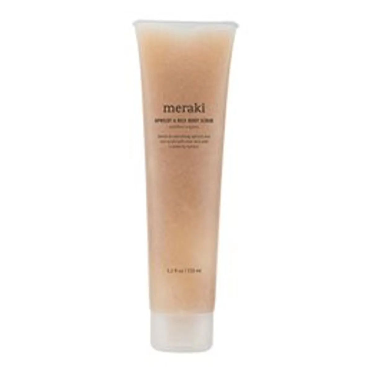 Meraki Apricot & rice body scrub &bull; 150 ml