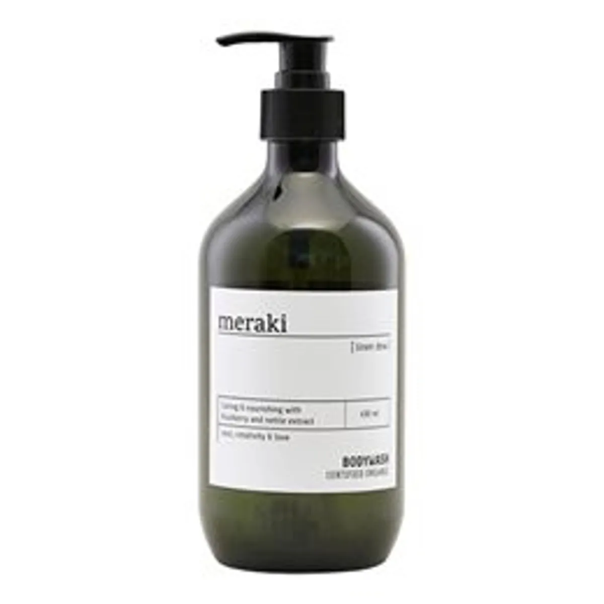 Meraki Body wash, Linen dew &bull; 490 ml