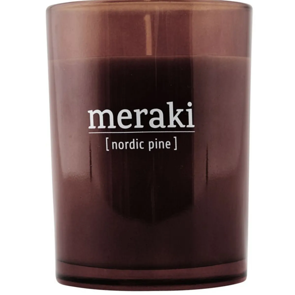 Meraki Duftlys, Nordic Pine, dia.: 8 cm, h.: 10,5 cm