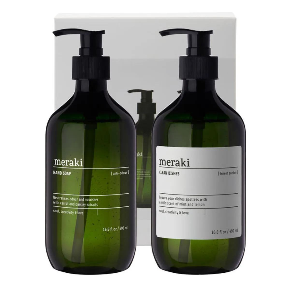 Meraki Gaveæske, Kitchen essentials, 2 x 490ml.