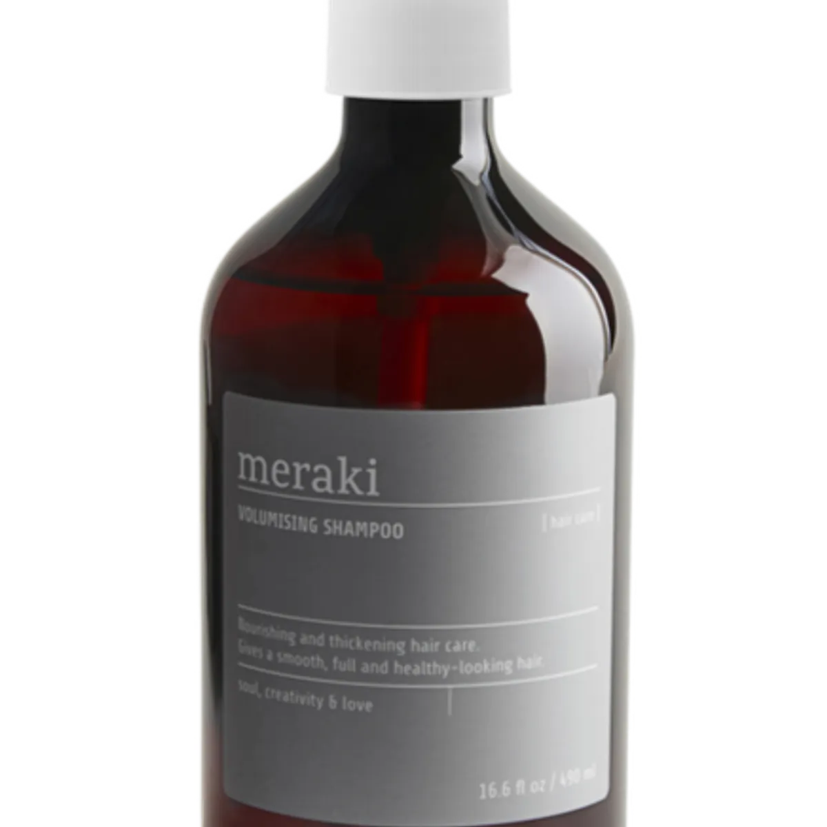 Meraki Volumising Shampoo, 490ml.