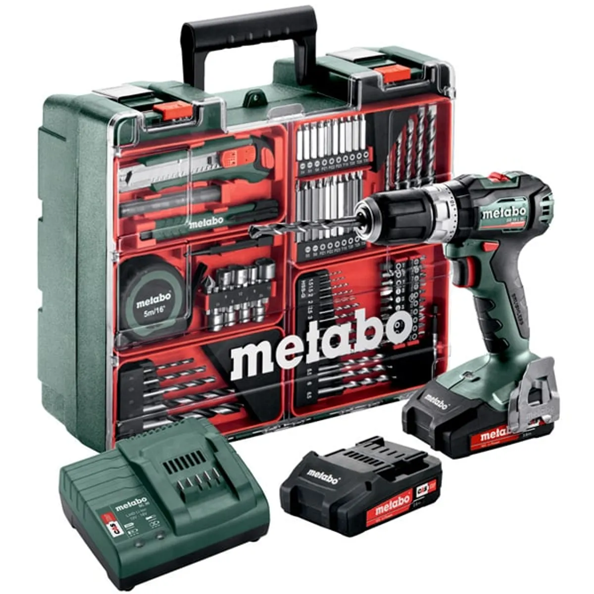 Metabo SB 18 L BL slagboremaskine 2 x 2,0 Ah