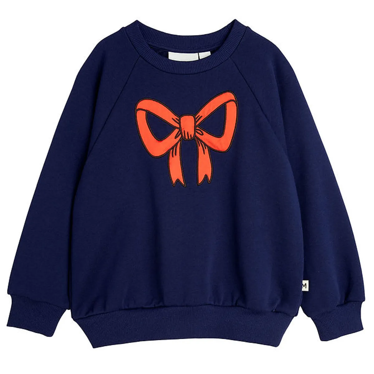 Mini Rodini Sweatshirt - Bow - Blue