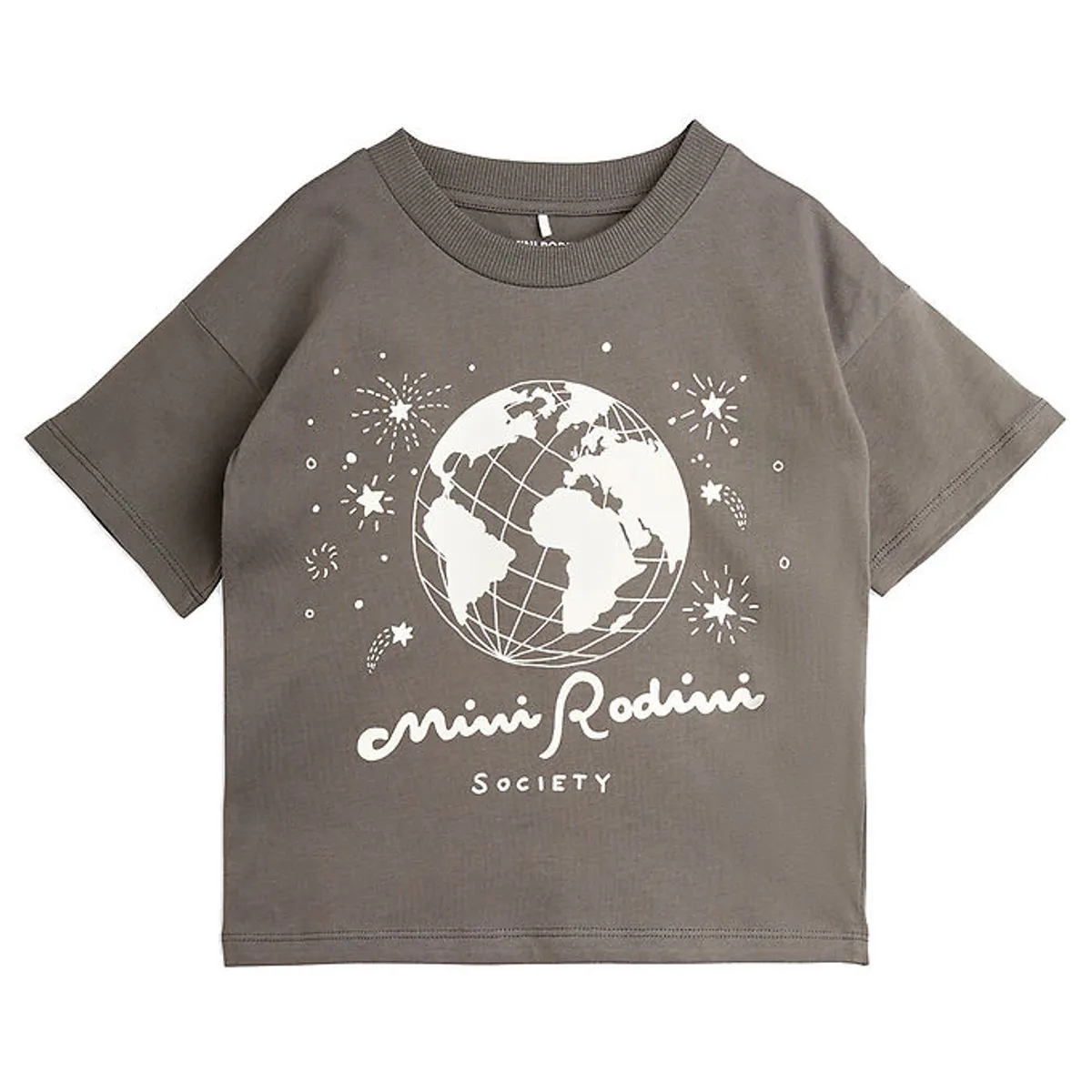 Mini Rodini T-shirt - Society - Grå