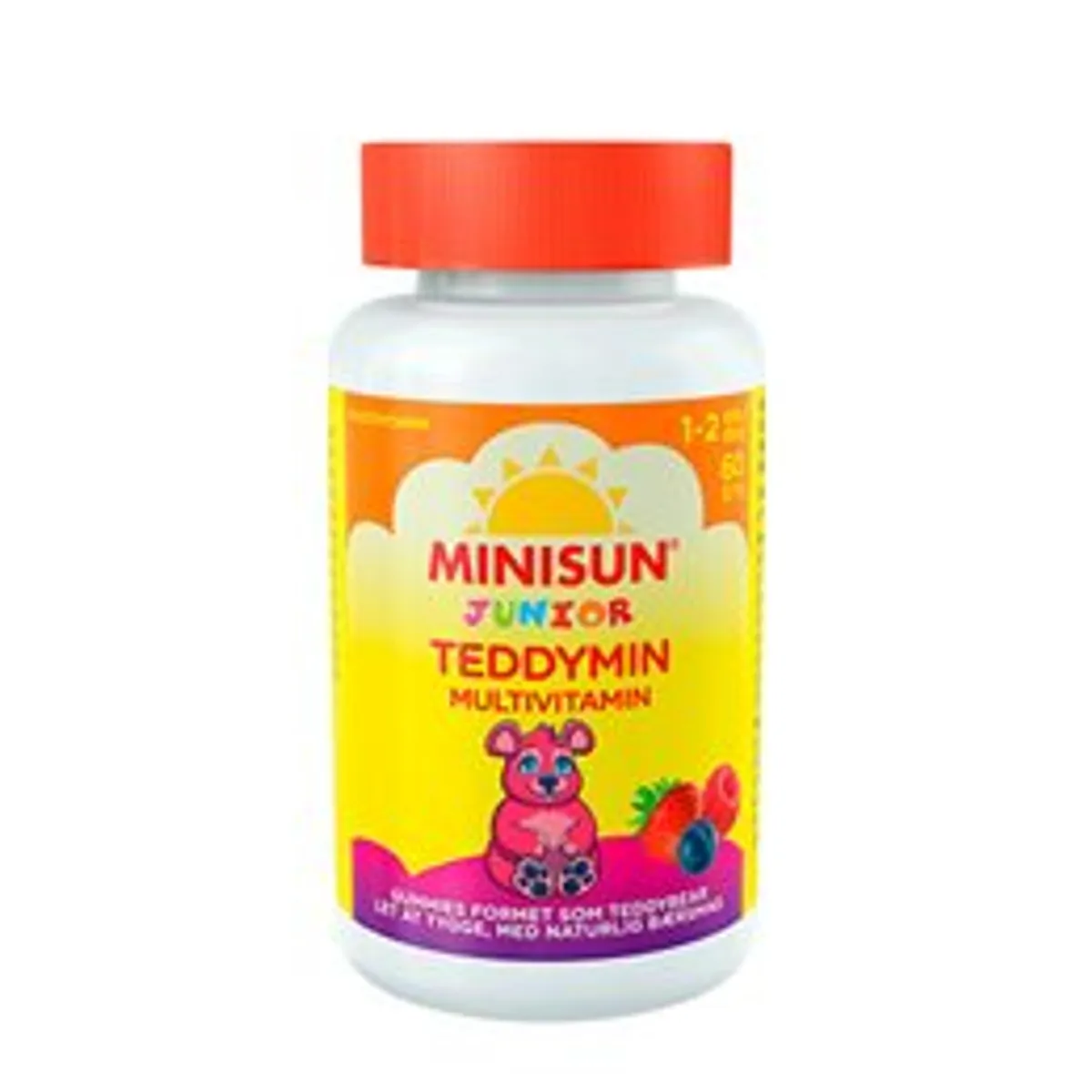 Minisun Teddymin Multivitamin Junior 60 gum