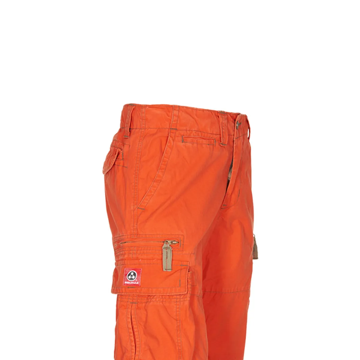 Molecule Cruisers Cargo Shorts Orange