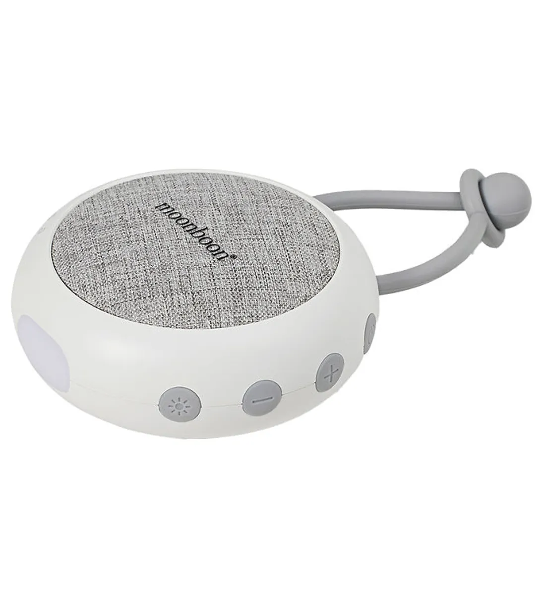 Moonboon White Noise Speaker m. Lyd/Lys - White Cream