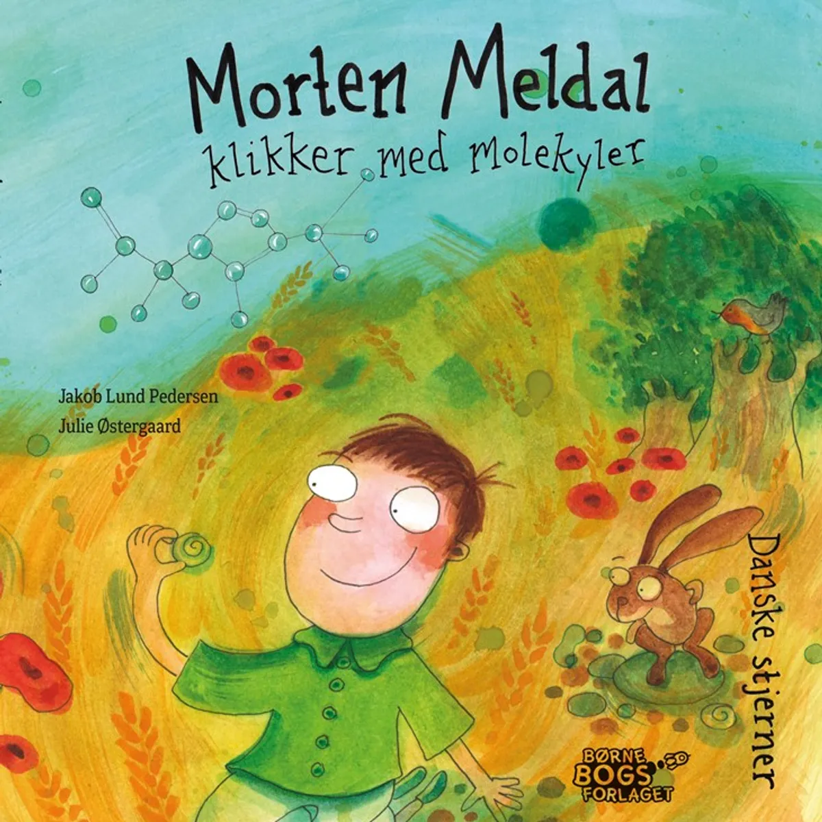 Morten Meldal klikker med molekyler