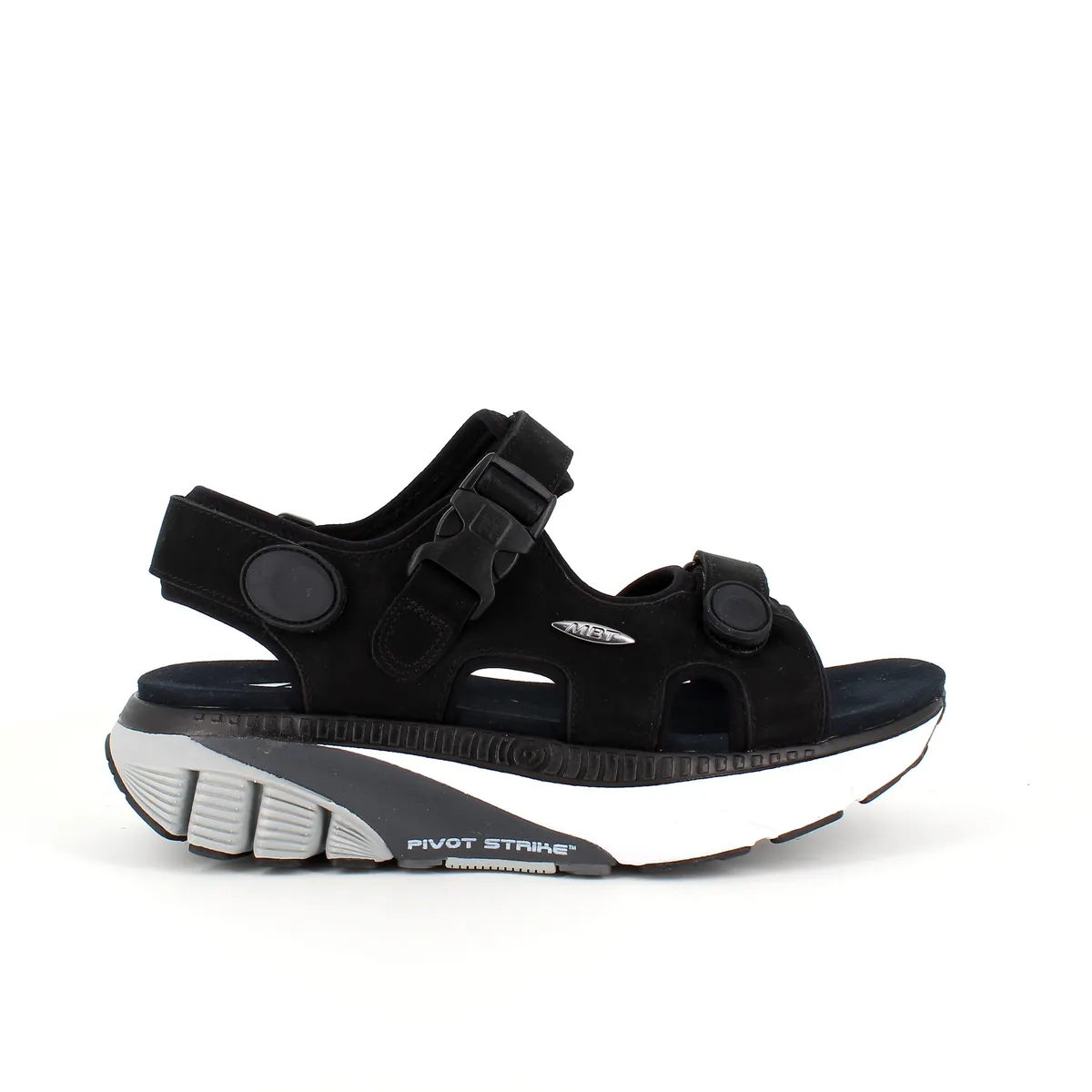 MTR sandal fra MBT i sort med de kendte MBT såler - 45