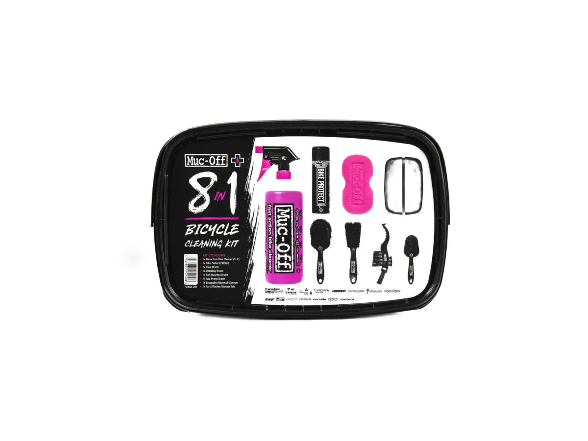 Mucoff - 8-1 bike cleaning kit