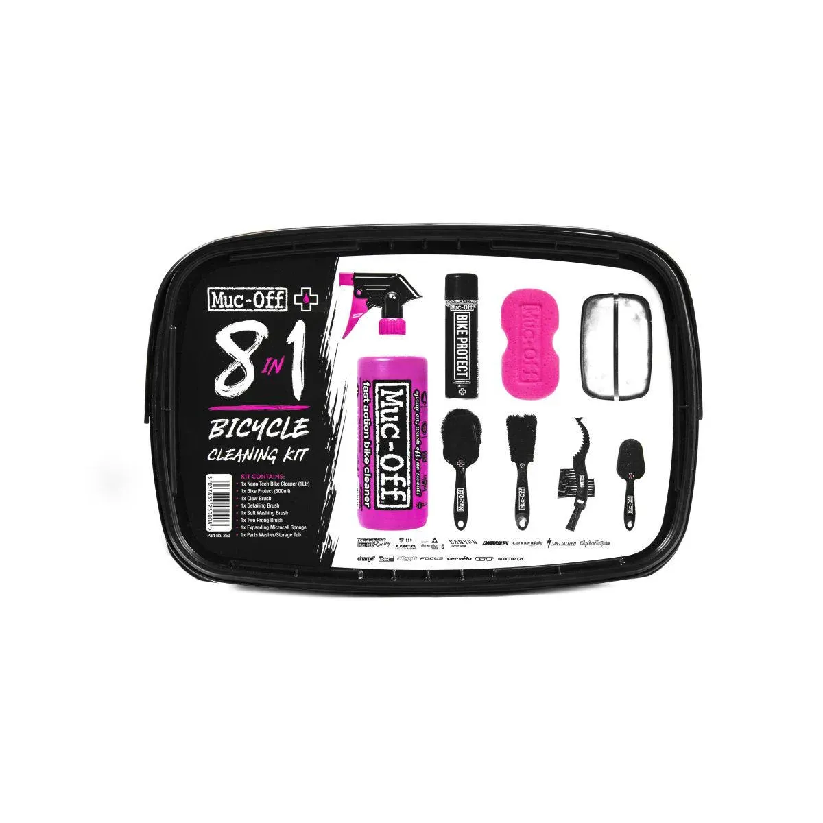 Mucoff - 8-1 bike cleaning kit