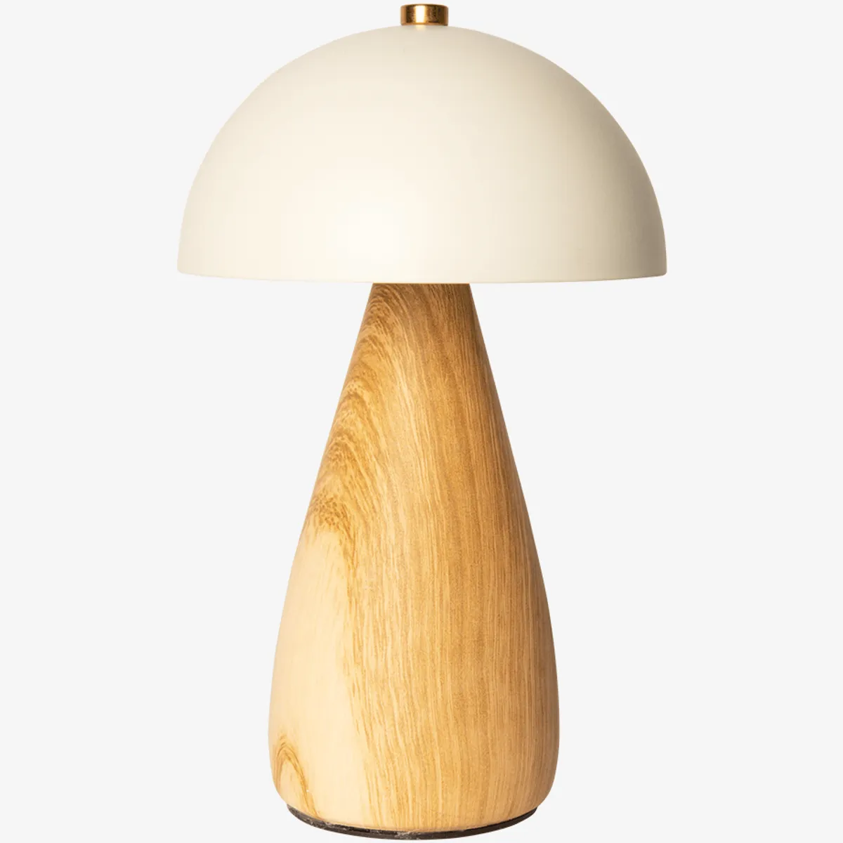 Mushroom LED lampe, Creme / eg look