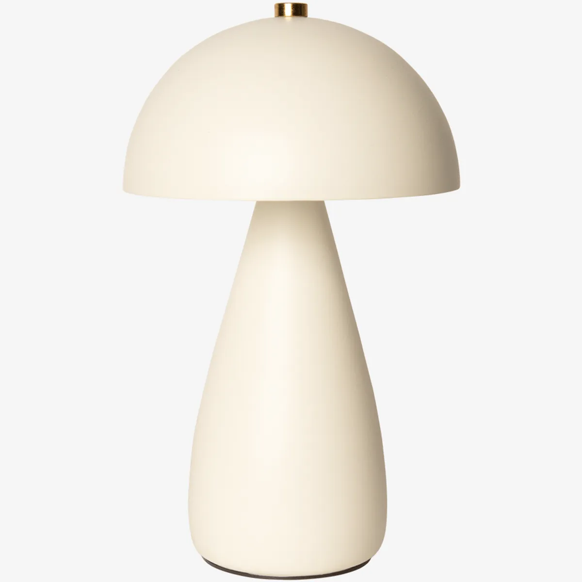 Mushroom LED lampe, Creme