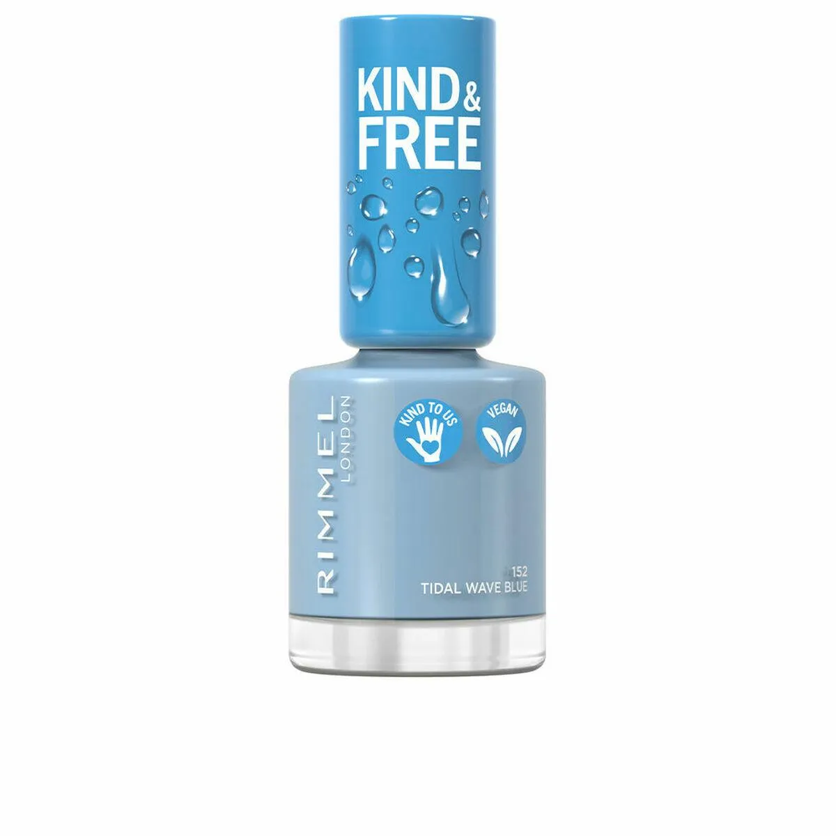 neglelak Rimmel London Kind & Free 152-tidal wave blue (8 ml)