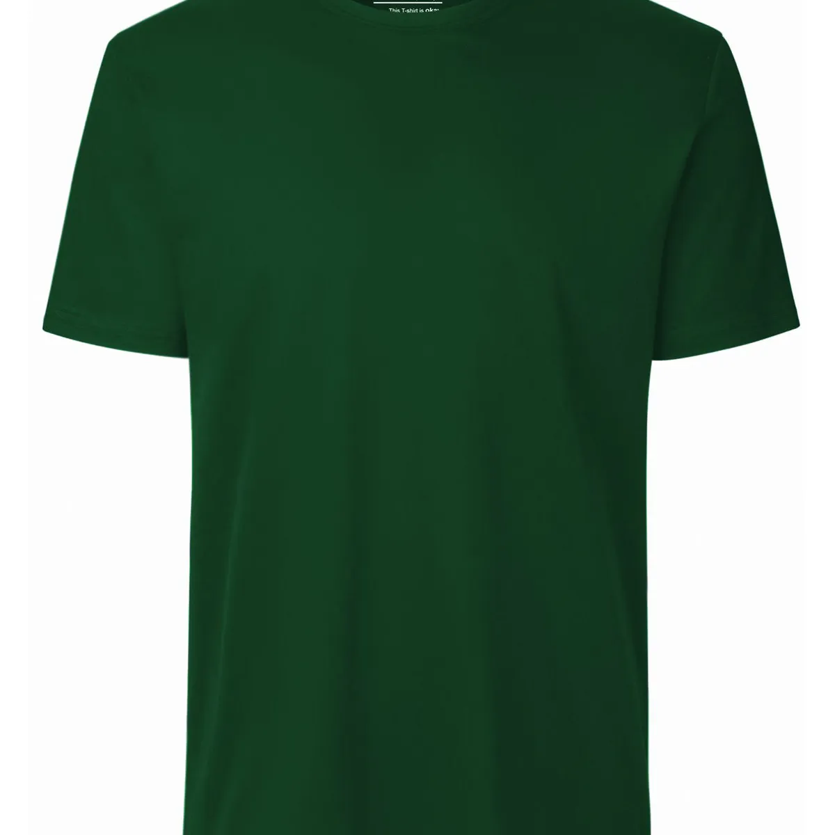 Neutral Interlock T-Shirt Flaskegrøn