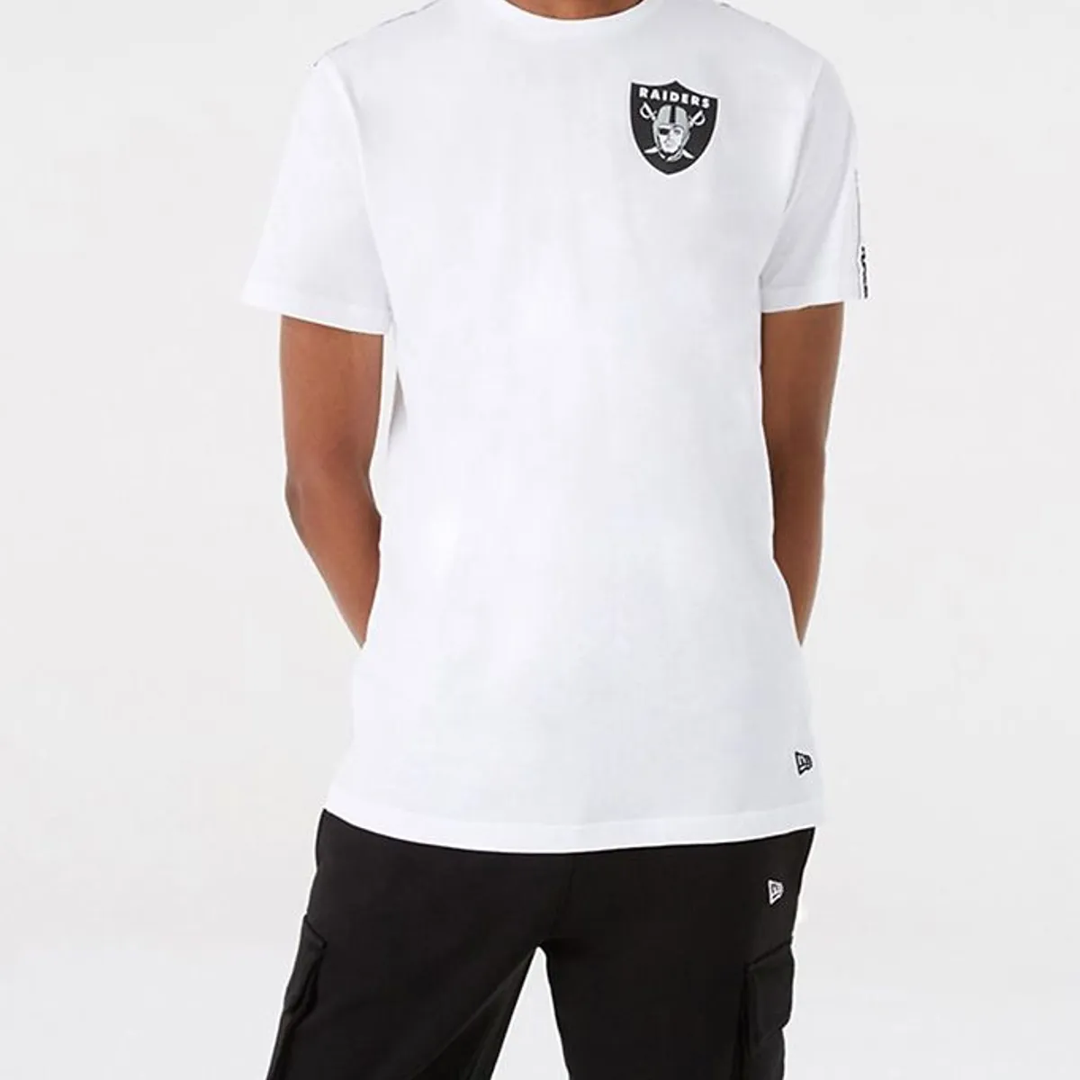 New Era T-Shirt - Raiders - Hvid