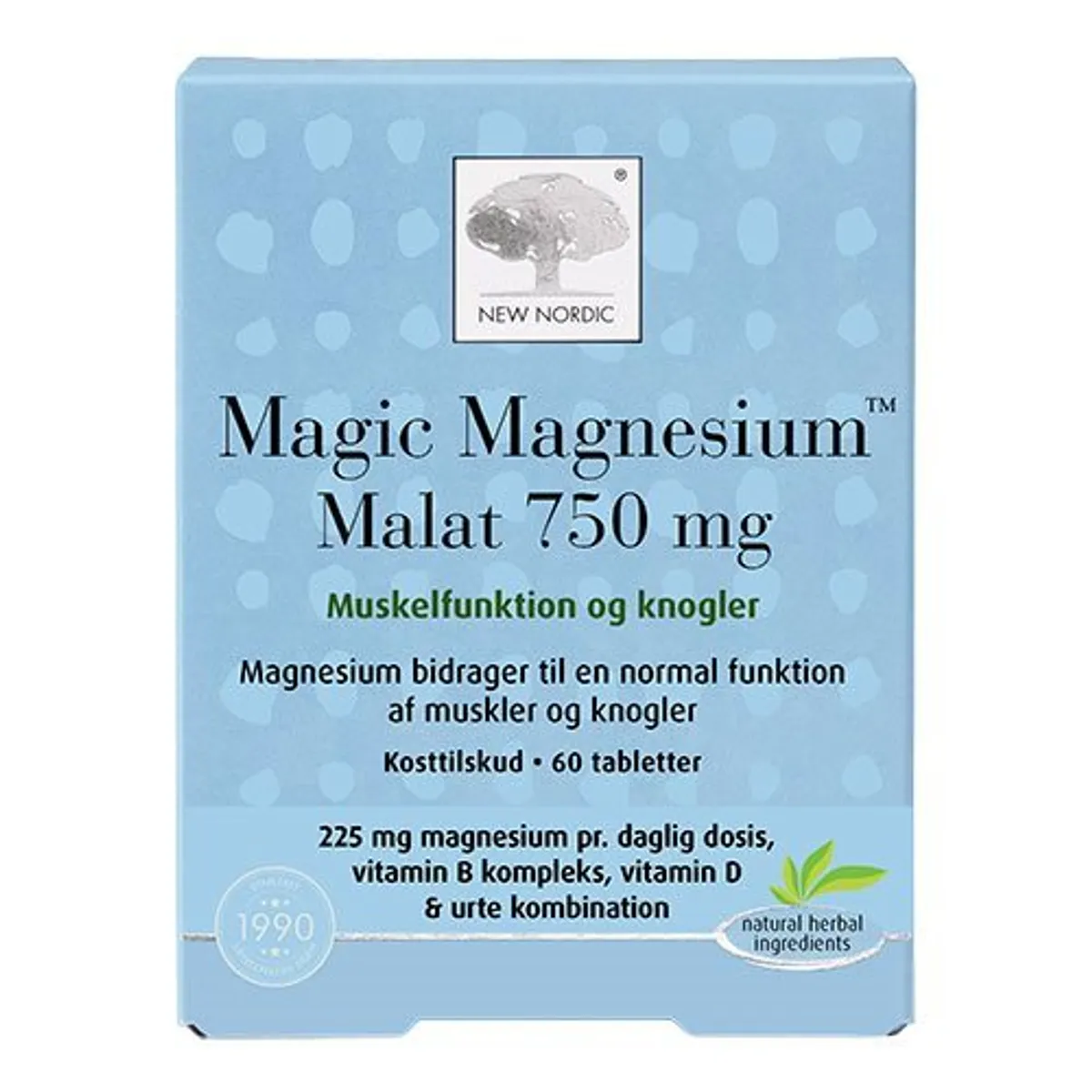 New Nordic Magic Magnesium Malat, 60tab