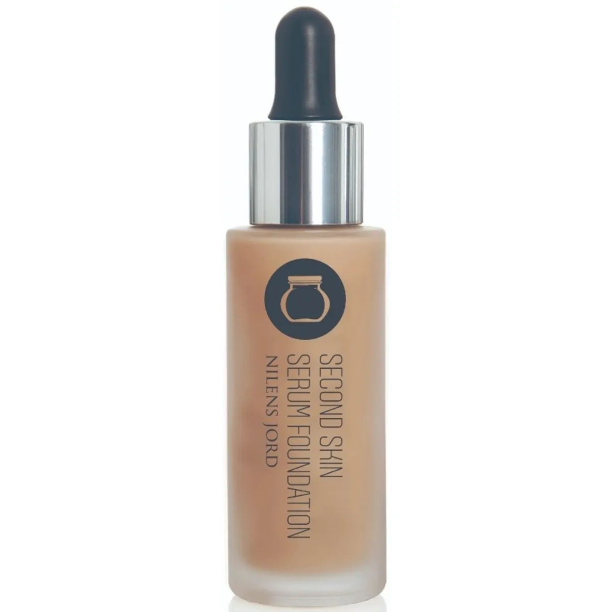 Nilens Jord Second Skin Serum Foundation 28 ml - No. 550 Tan