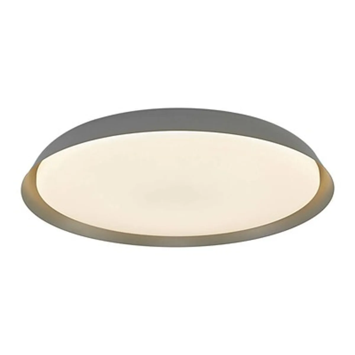 Nordlux Piso loftlampe, 22W, 1600lm, 2200-2700K, grå