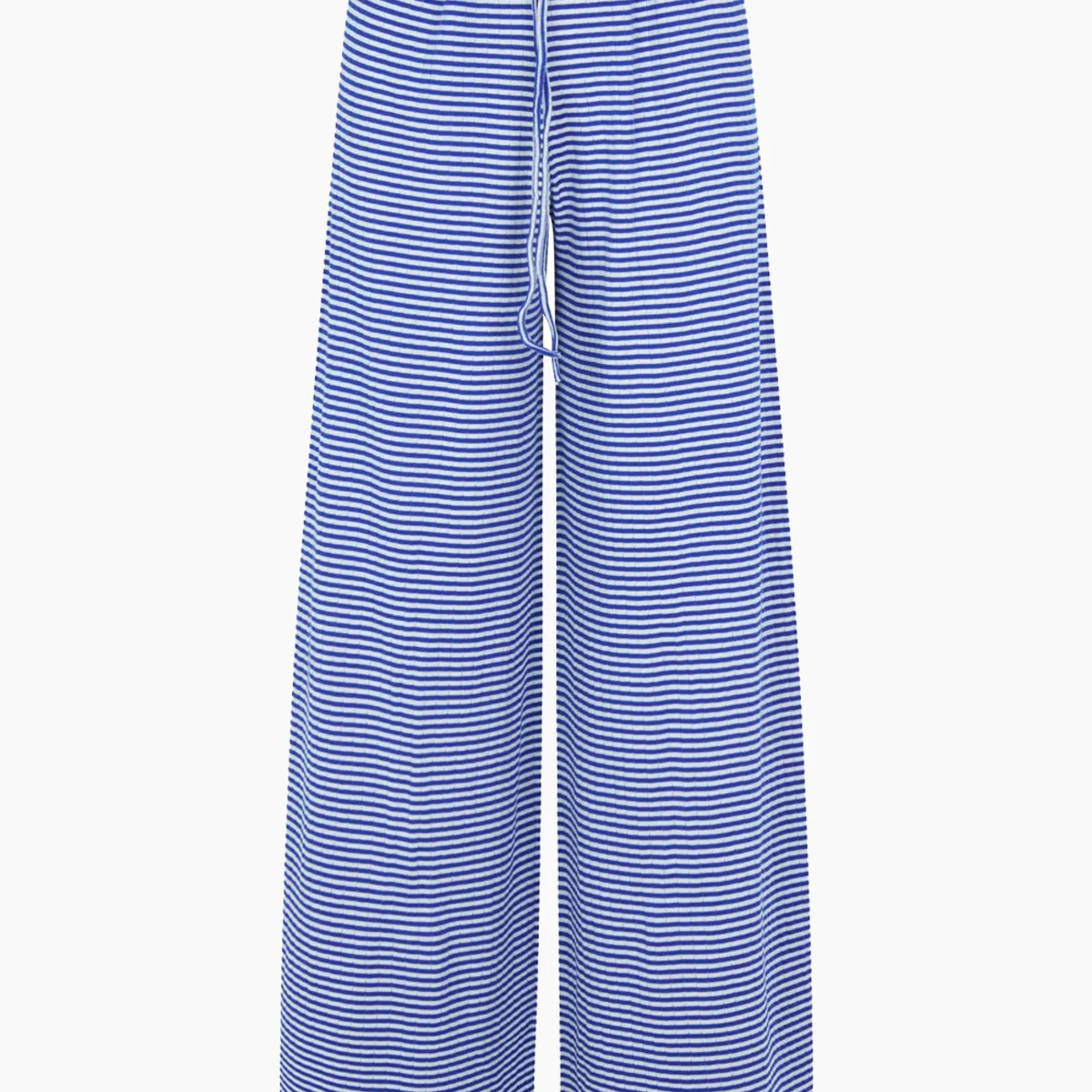 NPS Nova Pants Fine Stripe - Klein/Ecru - Nørgaard på Strøget - Stribet Size 2