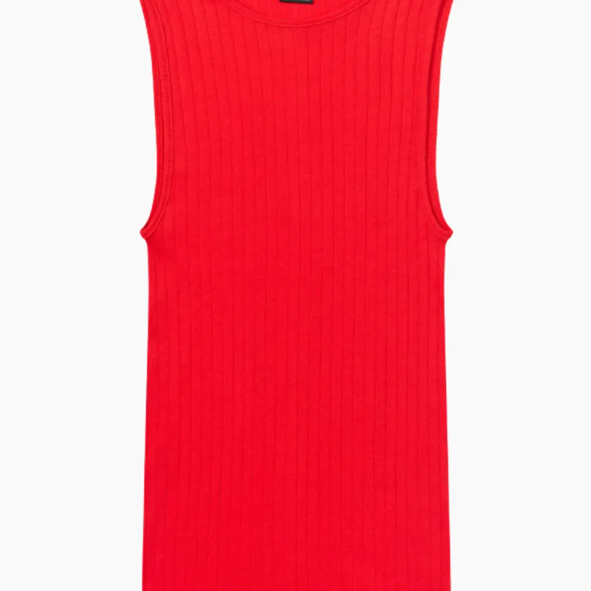 NPS Tank Top Solid Color - Red - Nørgaard på Strøget - Rød One Size