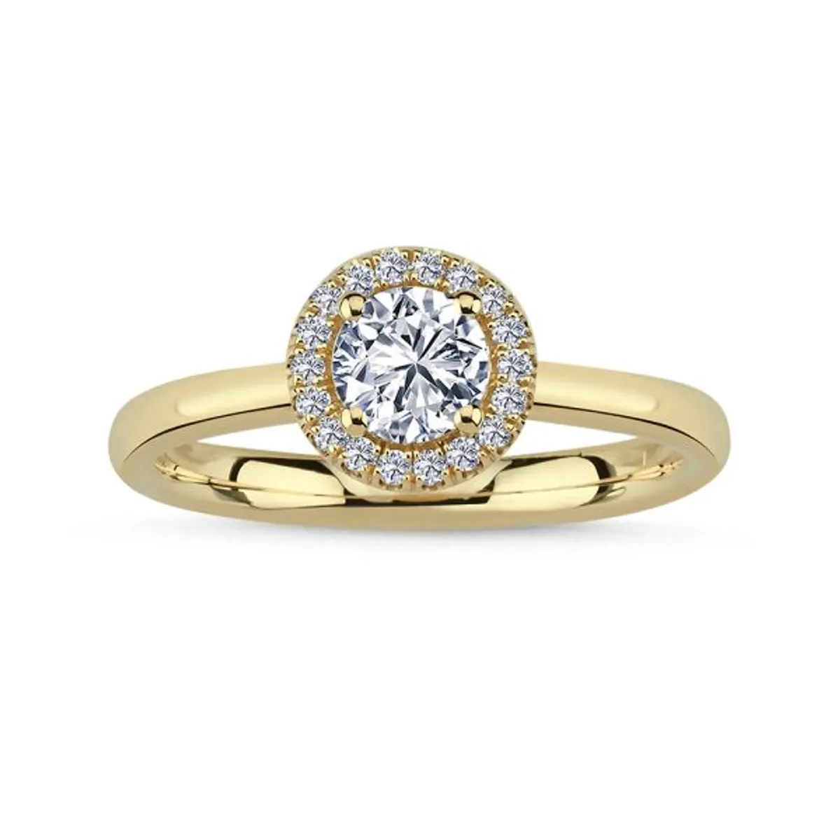 Nuran - Bernadotte ring, 0,59 ct. w/vs 14 kt. guld