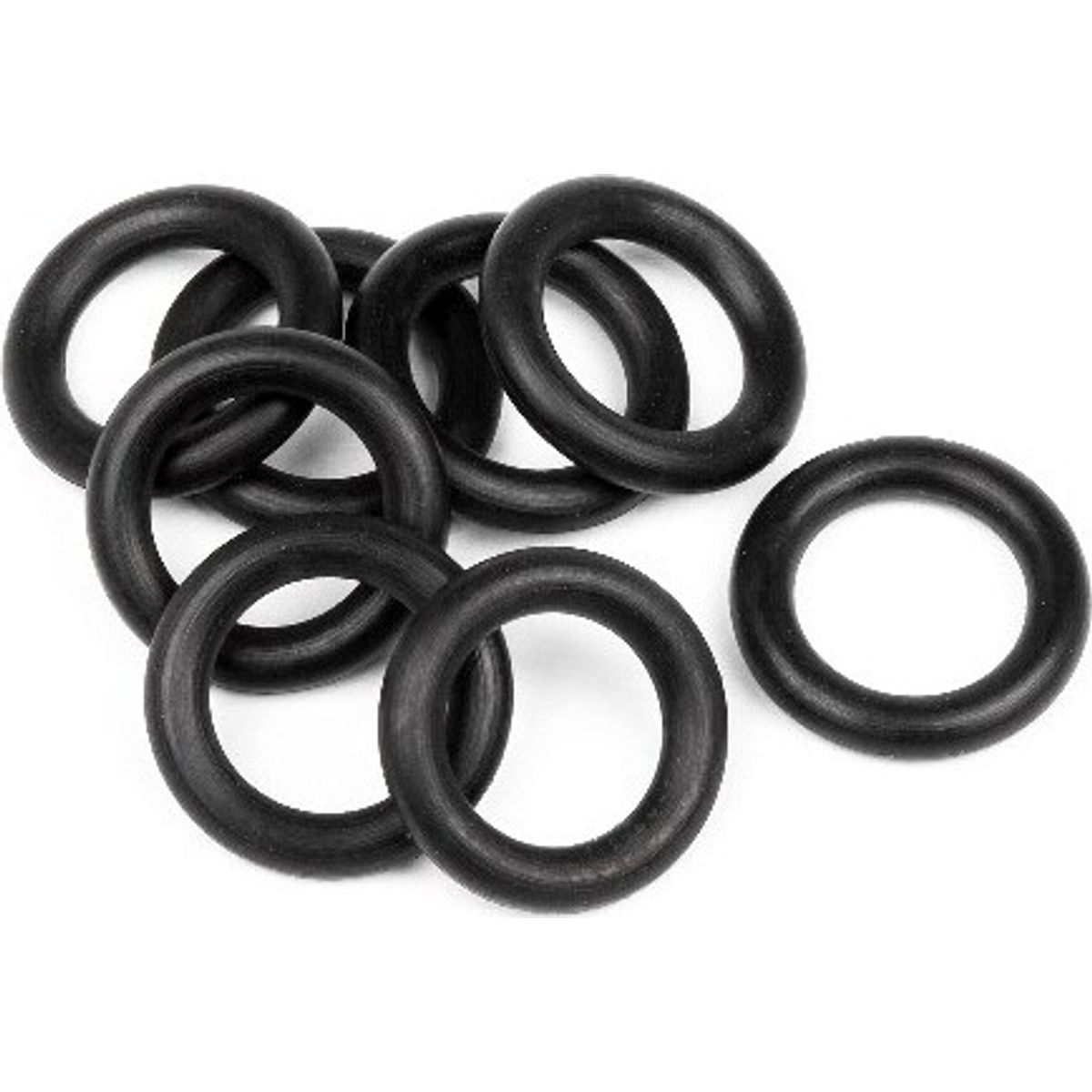 O-ring 7x11x2.0mm (black/8pcs) - Hp75080 - Hpi Racing