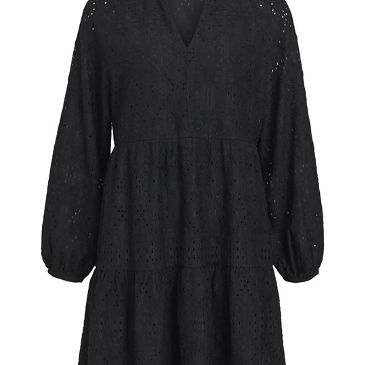 Object - Feodora Gia L/S Dress - Black