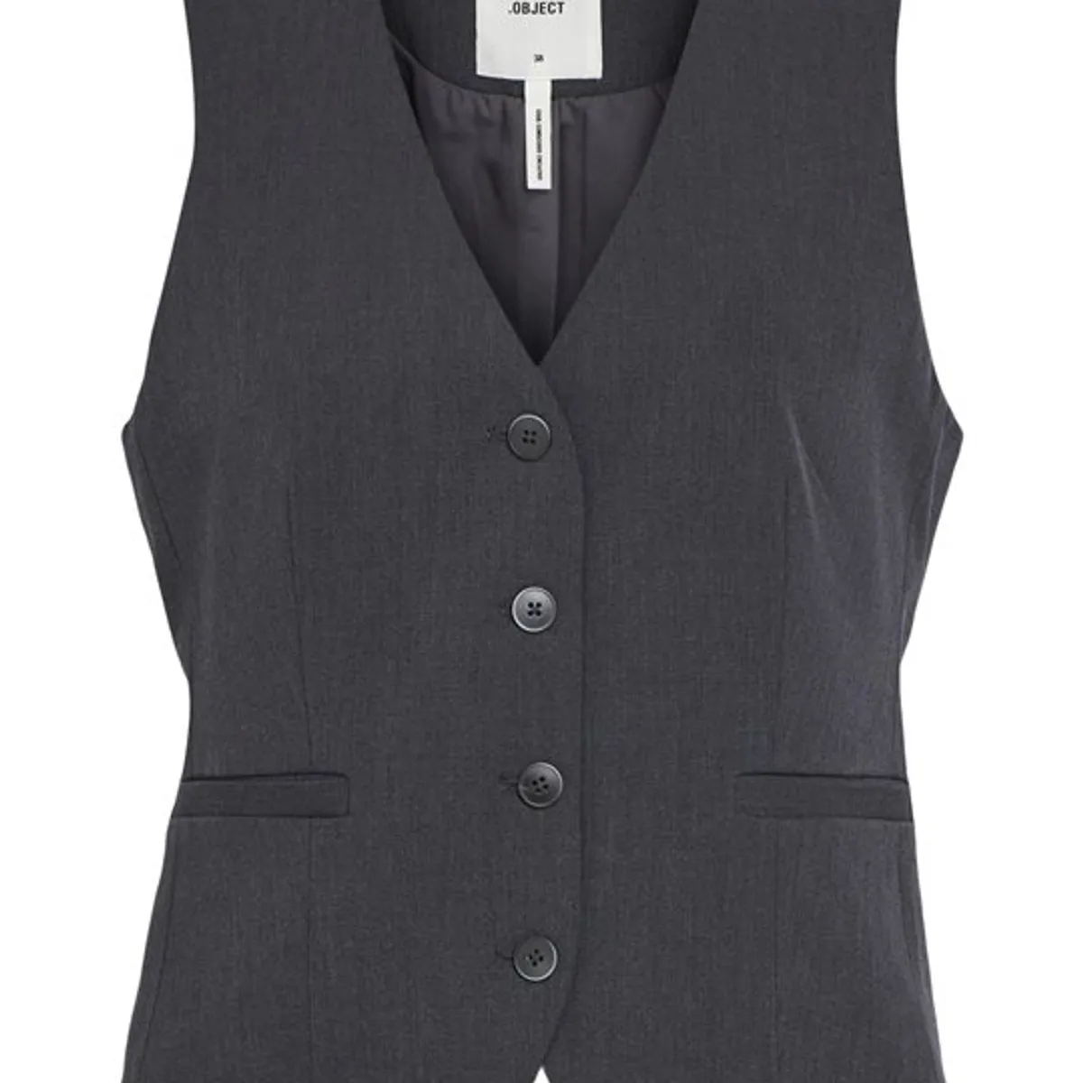 Object - Ida Waistcoat - Mørkegrå