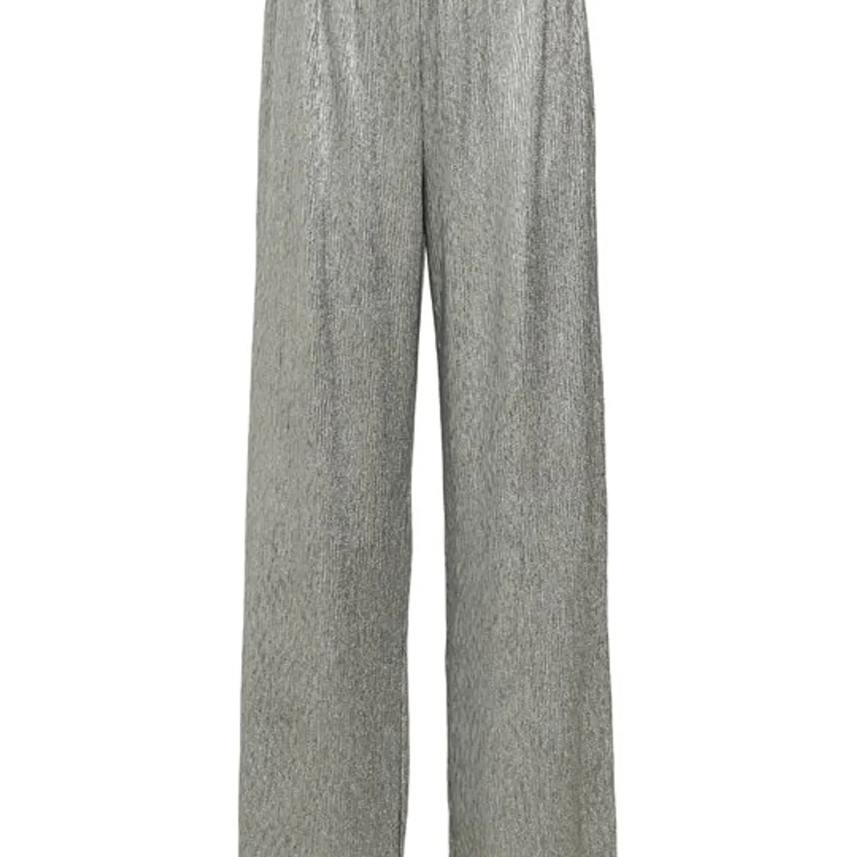 Object - Louise Sutanna Mw Wide Pants - Silver