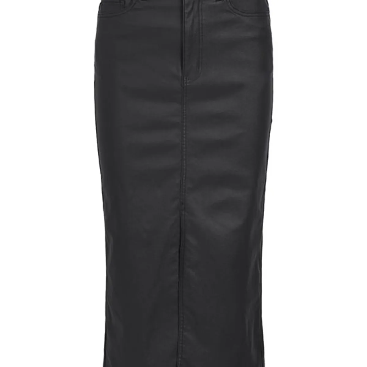 Object - Naya Coated Mv Skirt - Sort