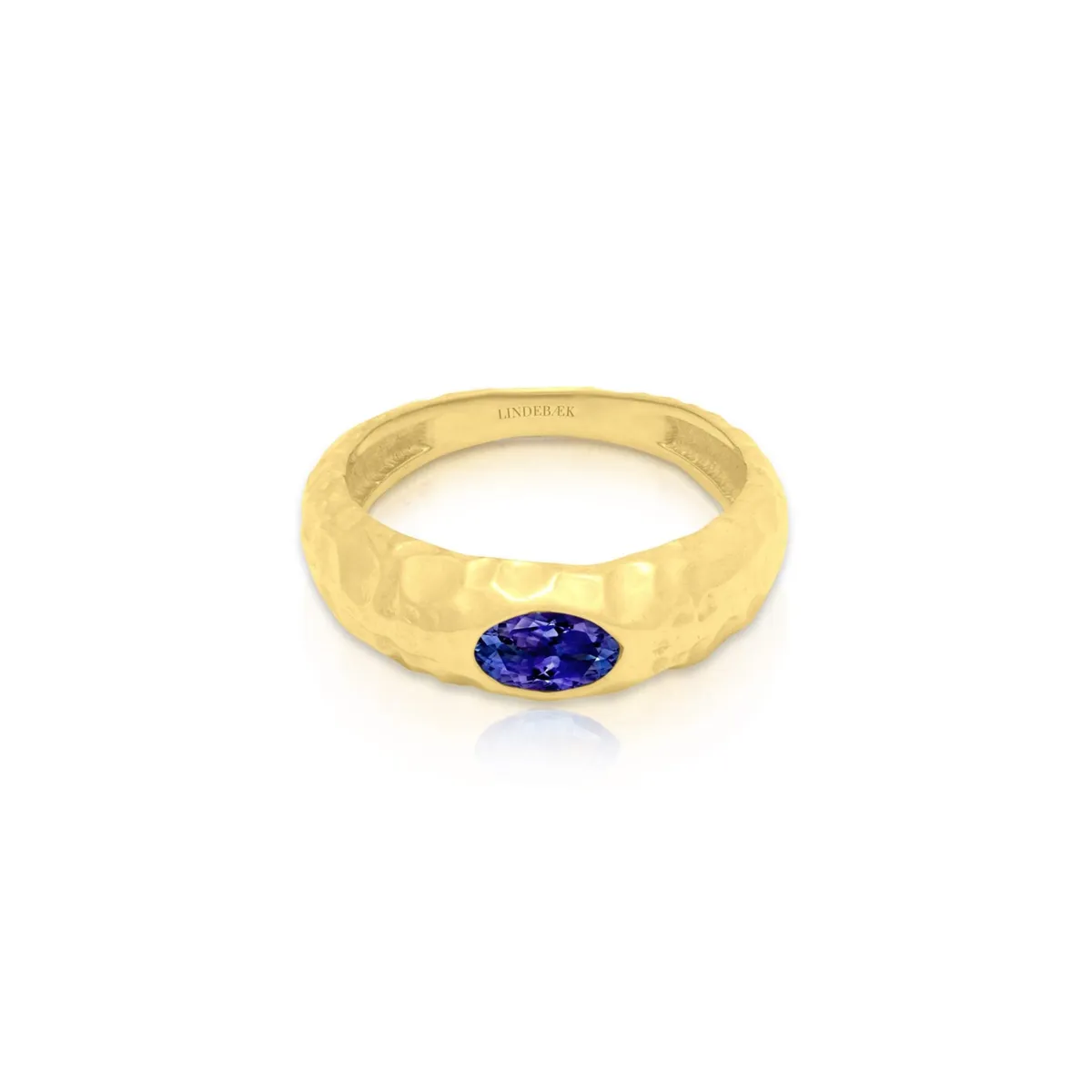 Ocean Eye Ring 18K Forgyldt - 59