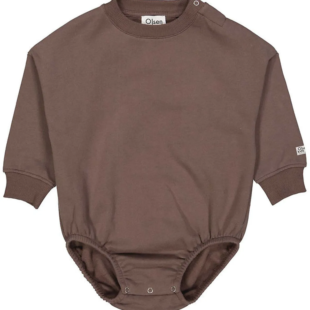 Olsen kids x By Green Body l/æ - Sweat - Ceder Brown