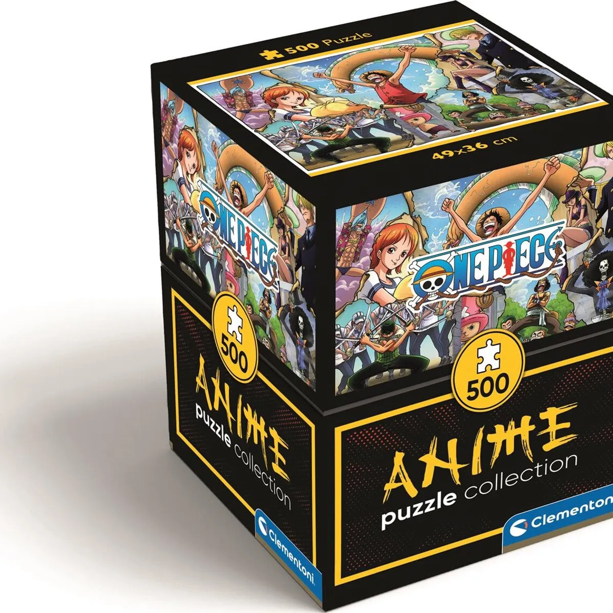 One Piece Puslespil - Clementoni - Anime Collection - 500 Brikker