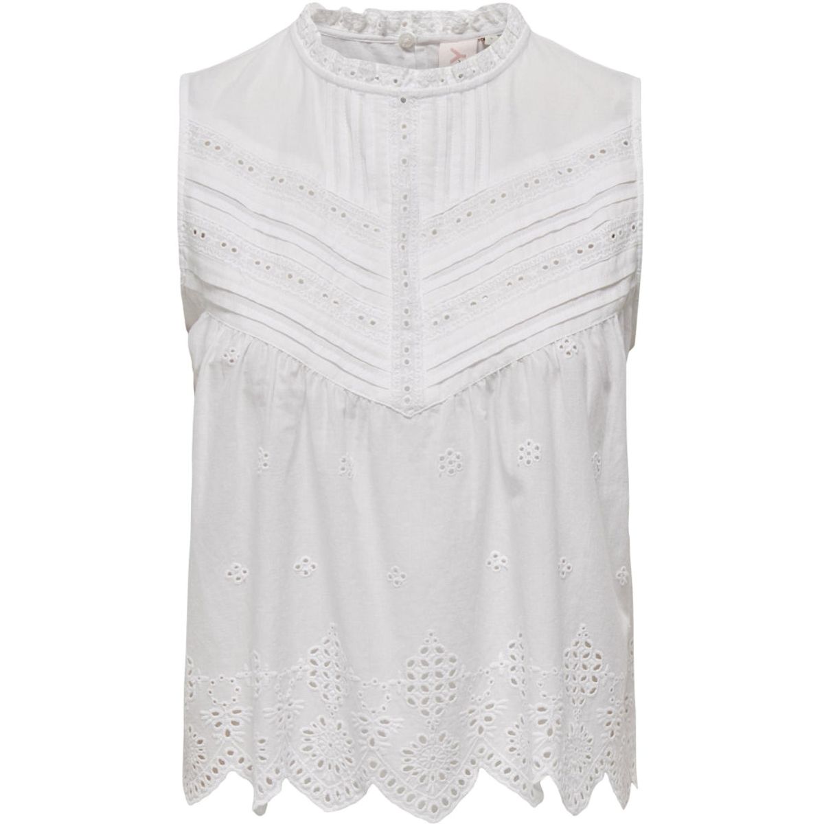 ONLY dame top ONLLOU - Bright White