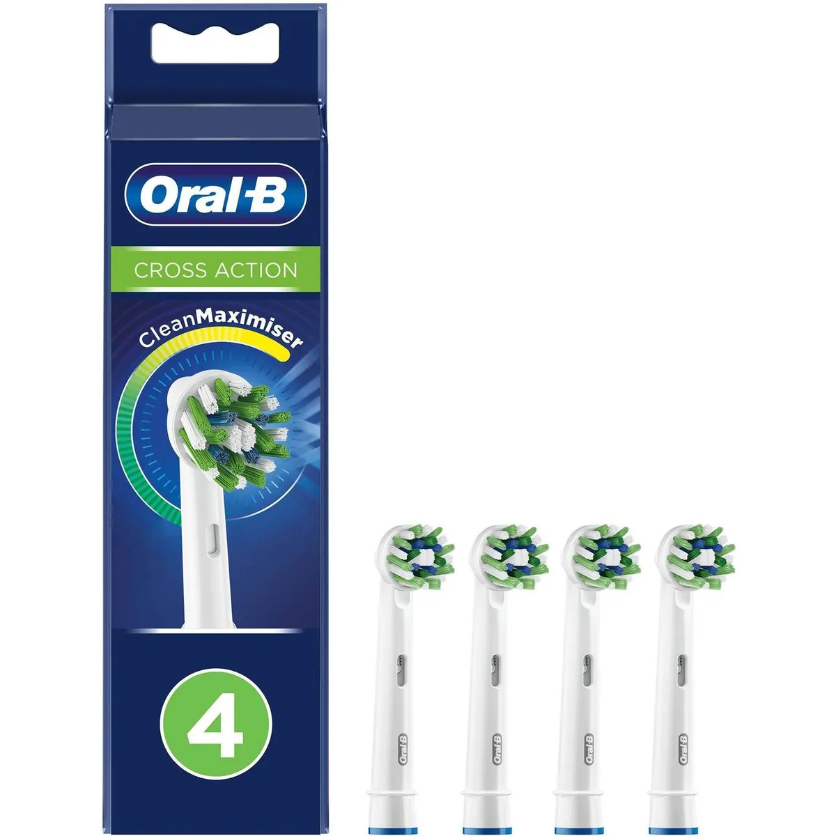 Oral-B Løse børster CrossAction 4-pack