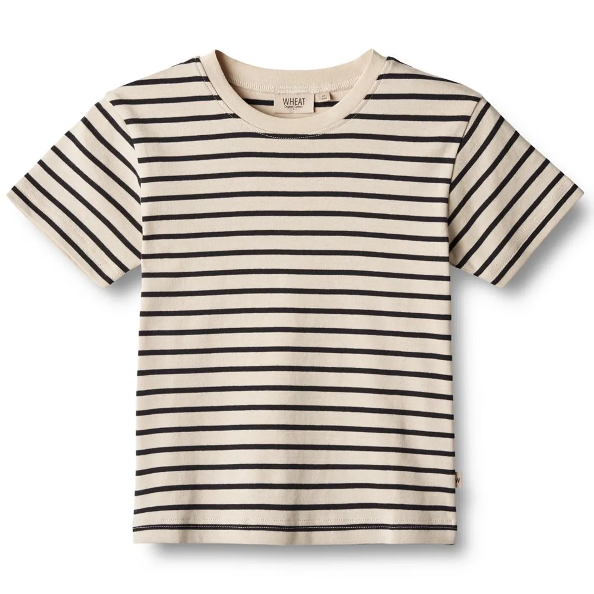 Organic Fabian stribet t-shirt (3 år/98 cm)