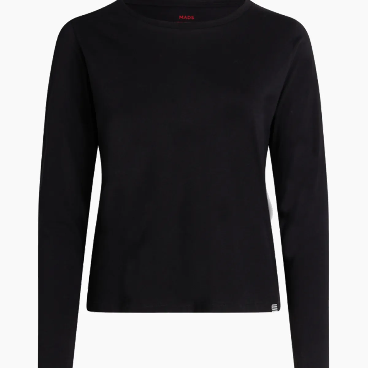 Organic Jersey Tenna Tee - Black - Mads Nørgaard - Sort XL