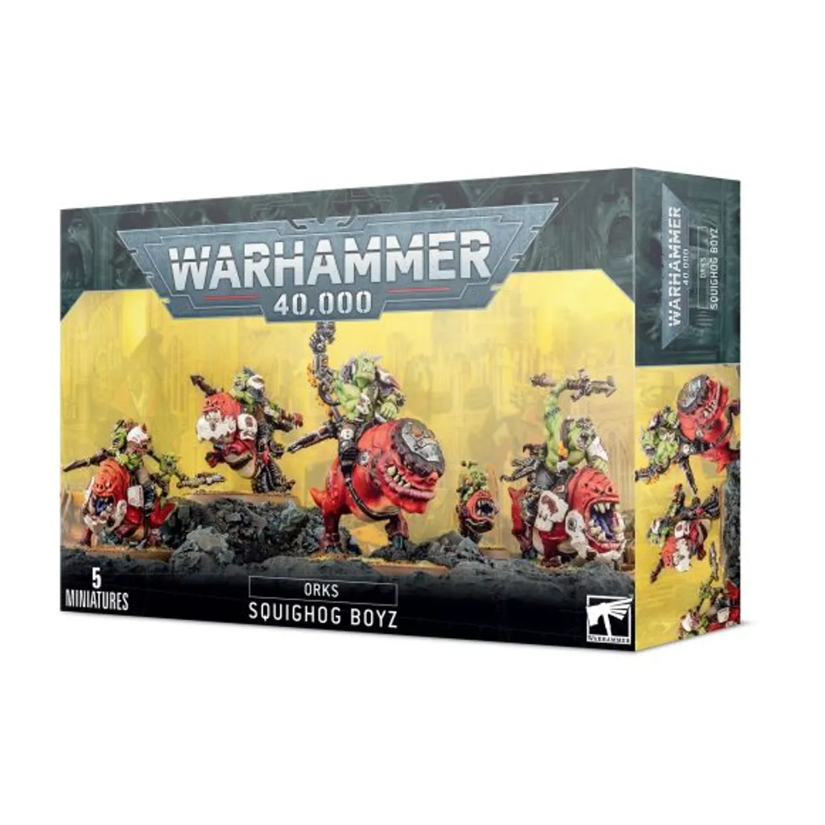 Orks - Squighog Boyz/Nob on Smasha Squig - 99120103076