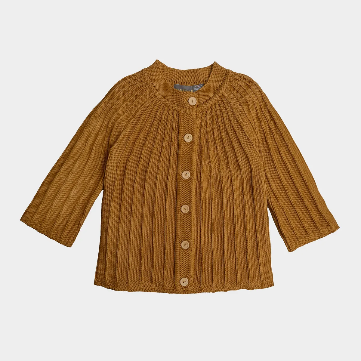 Oscar cardigan - Golden brown / 98