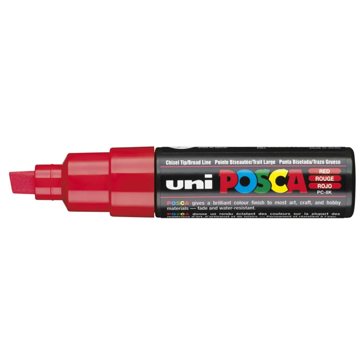 Paintmarker Uni Posca Pc-8k red