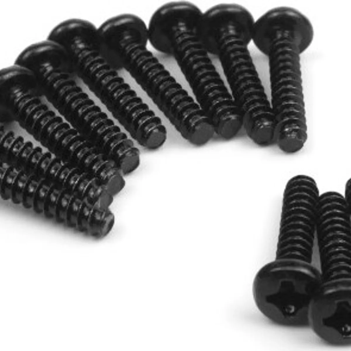 Pan Head Self Tapping Screws 3x15mm (12pcs) - 540156 - Blackzon